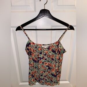 BCBGeneration Floral Top, Size Small